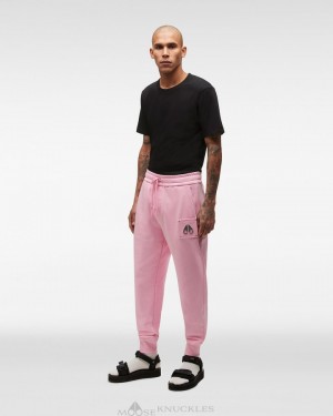 Moose Knuckles Brooklyn Jogger Hosen Herren Rosa | 02589XCBU