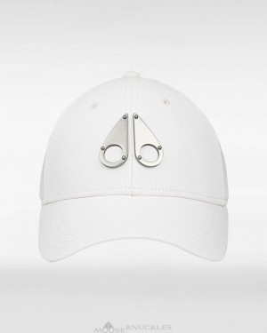 Moose Knuckles Fashion Logo Icon Cap Baseball caps Damen Plaster | 96037ABYD