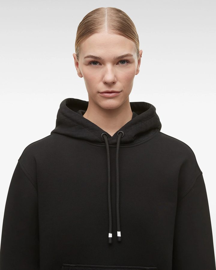 Moose Knuckles Atlantic Hoodie Sweatshirts Damen Schwarz | 04268JSCL