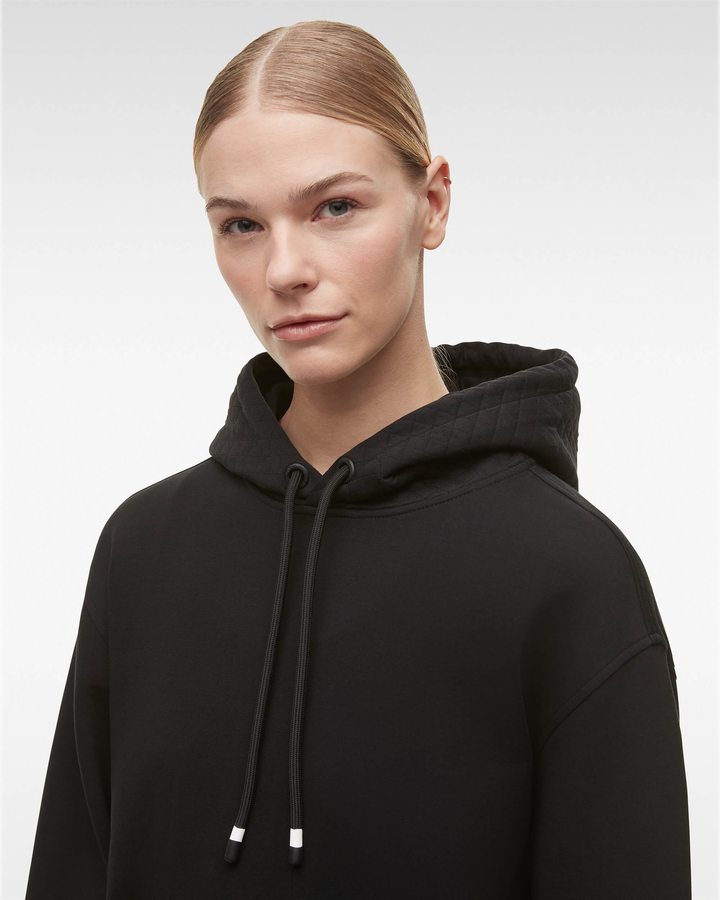 Moose Knuckles Atlantic Hoodie Sweatshirts Damen Schwarz | 04268JSCL