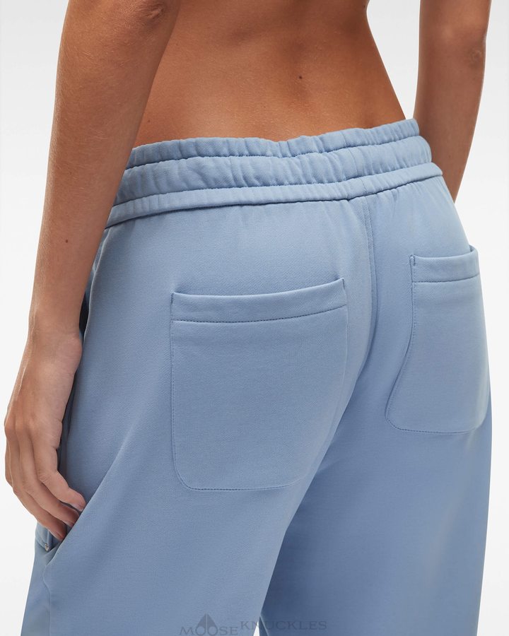 Moose Knuckles Brooklyn Jogger Hosen Damen Blau | 26193CNBG