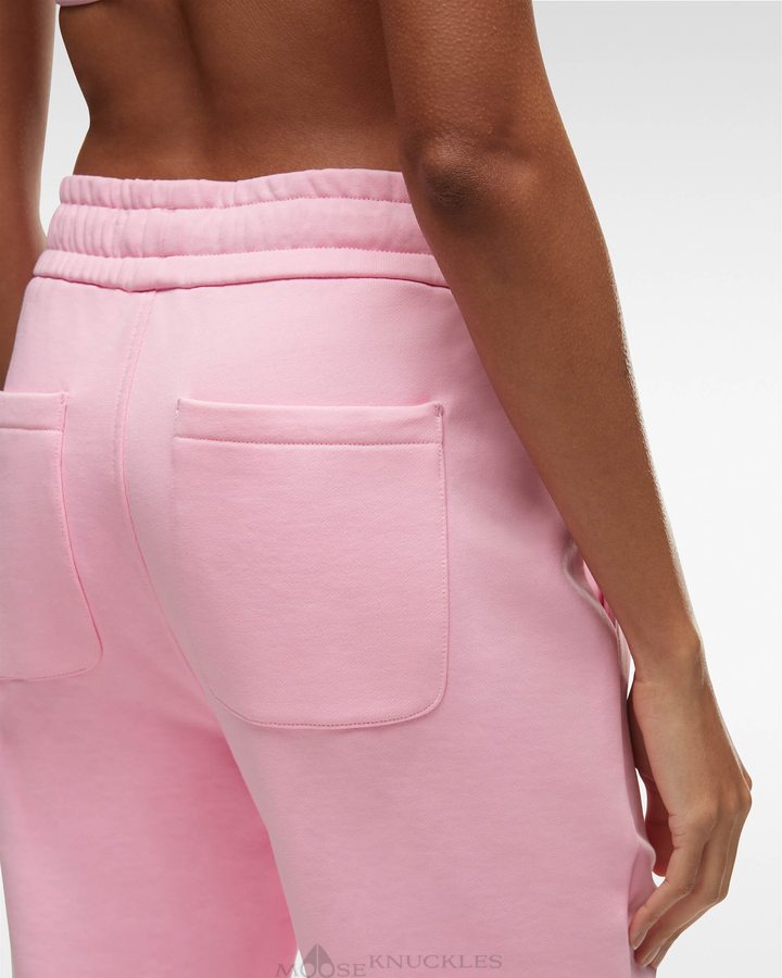 Moose Knuckles Brooklyn Jogger Hosen Damen Rosa | 37240LJID