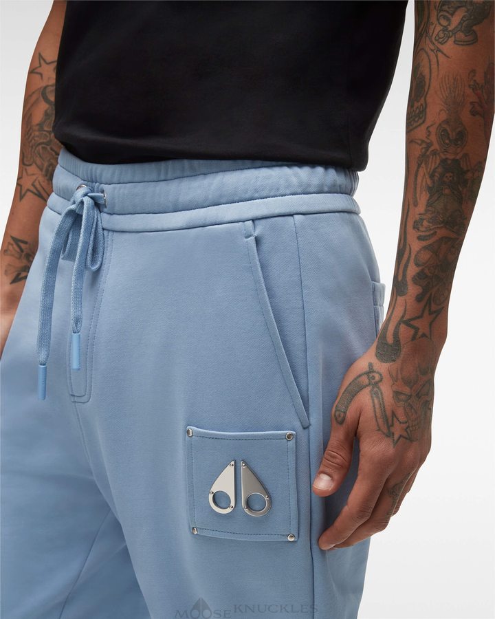 Moose Knuckles Brooklyn Jogger Hosen Herren Blau | 40892JVTC