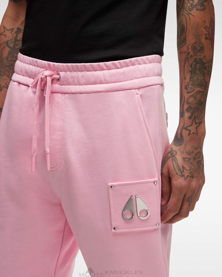 Moose Knuckles Brooklyn Jogger Hosen Herren Rosa | 02589XCBU