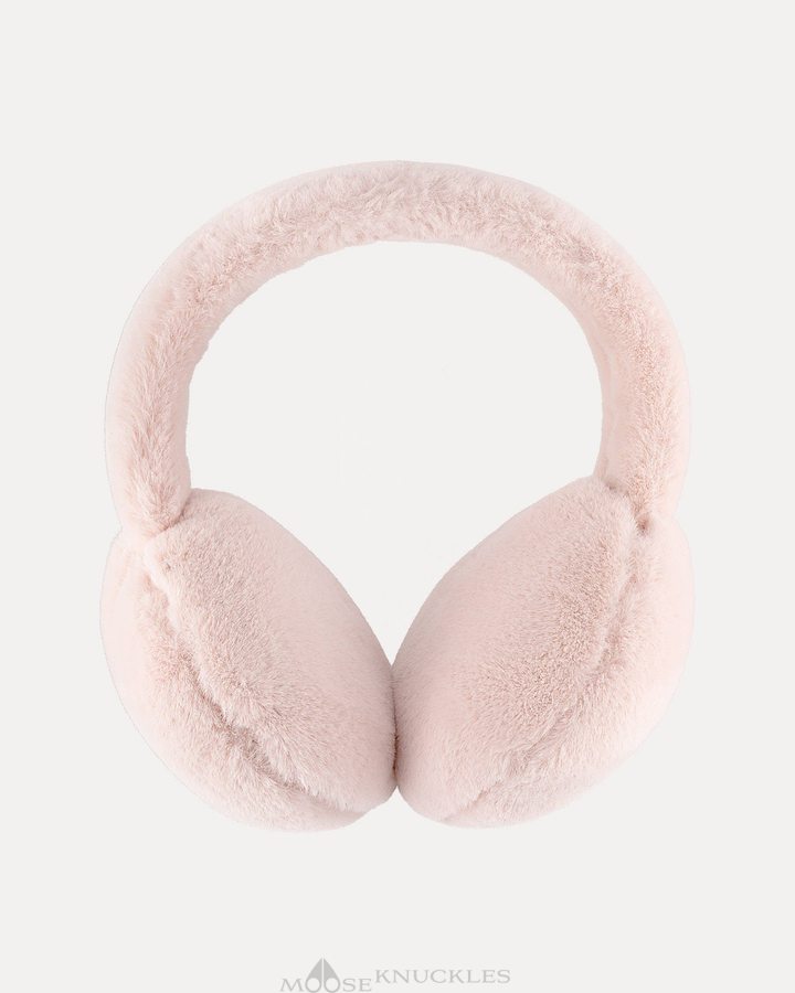 Moose Knuckles Bunny Ear Muff Hüte Damen Rosa | 07143DPZO