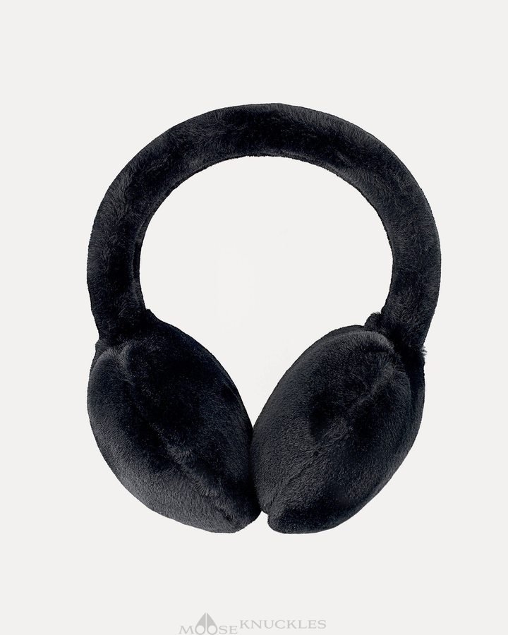 Moose Knuckles Bunny Ear Muff Hüte Damen Schwarz | 91347FYTR