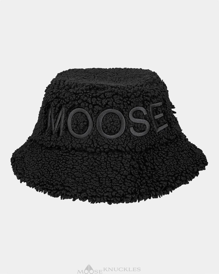 Moose Knuckles Cobble Bucket Hat Hut Herren Schwarz | 41302GDYC