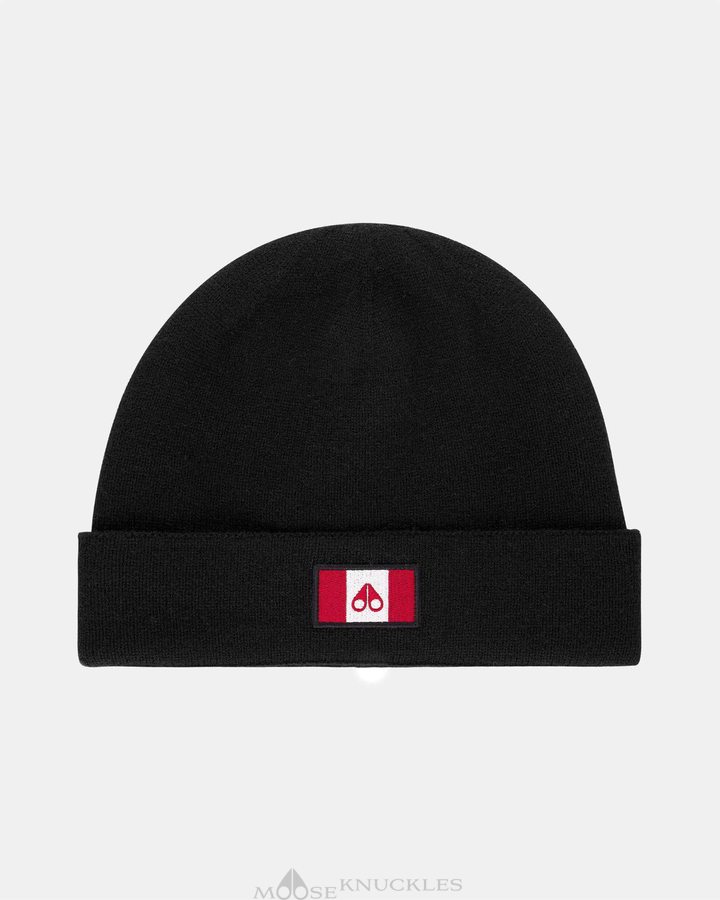 Moose Knuckles Ferris Beanie Hüte Damen Schwarz | 76083AWPF