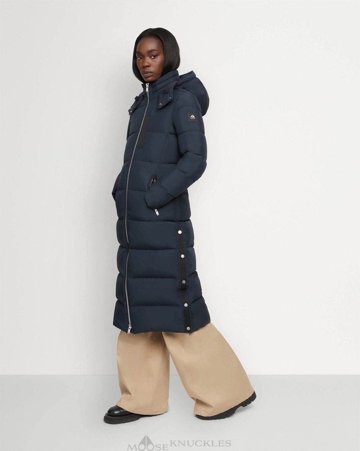 Moose Knuckles Jocada Parka Parkas Damen Navy | 27549GBSK