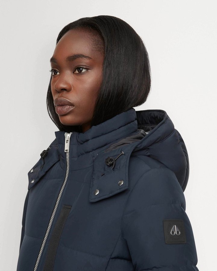 Moose Knuckles Jocada Parka Parkas Damen Navy | 27549GBSK