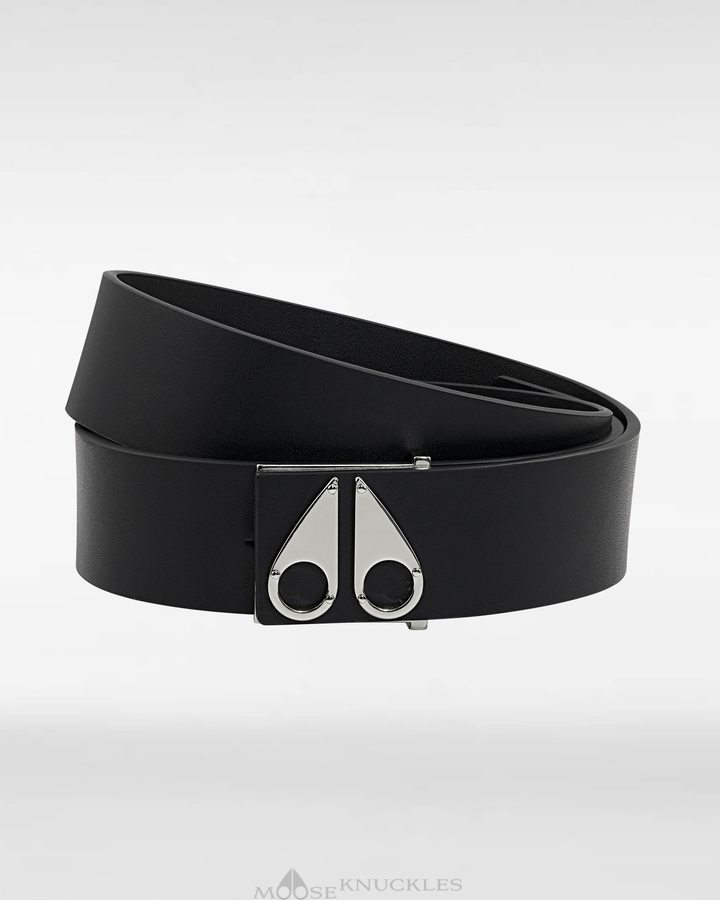 Moose Knuckles Logo Icon Belt Gürtel Damen Silber | 02175ZQMB