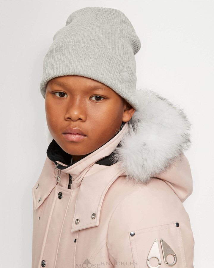 Moose Knuckles Original Parka Shearling Parkas Kinder Rosa | 56978NWDM