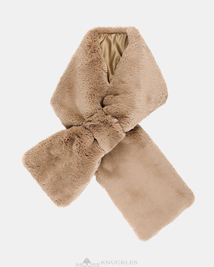 Moose Knuckles Sackett Scarf Schals Damen Wood Smoke | 90286XVCL